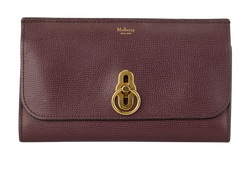 Mulberry Amberley Long Wallet, Leather, Oxblood, MIC, 2*